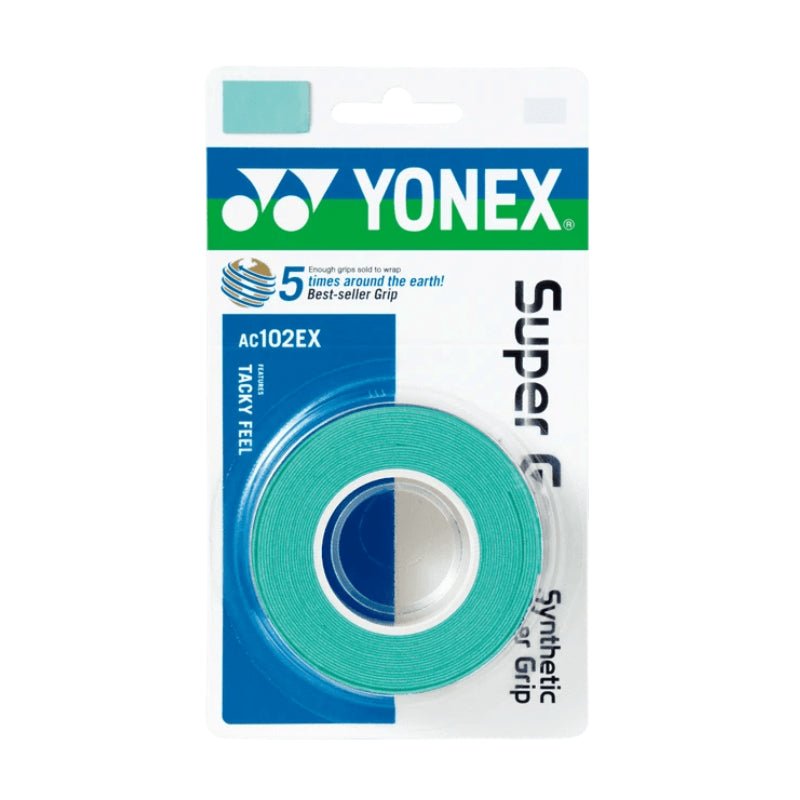 YONEX Wet Super Grip (3 Wraps) AC102EX - Multiple Colors - Gem Sports