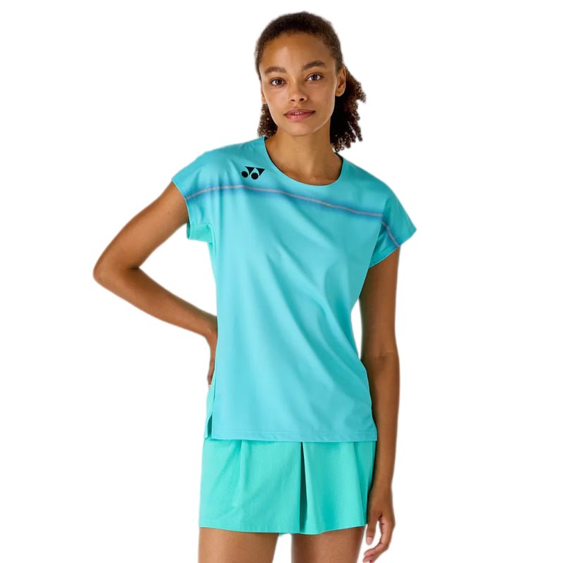 YONEX Women's Crew Neck Shirt 20939YX - Clear Mint - Gem Sports