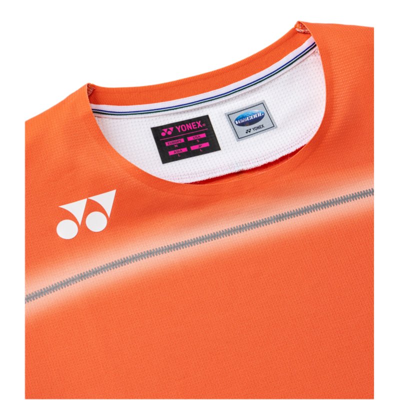 YONEX Women's Crew Neck Shirt 20939YX - Cyber Orange - Gem Sports