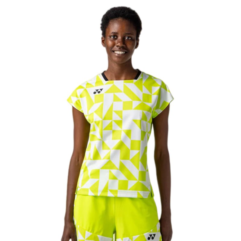 YONEX Women's Crew Neck Shirt 20940YX - Fresh Lime - Gem Sports