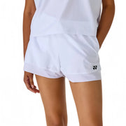 YONEX Women’s Shorts (With Inner Shorts) 25116EX - White - Gem Sports