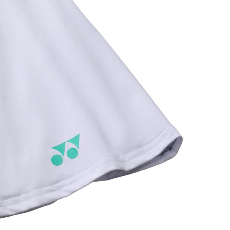 YONEX Women’s Skirt (With Inner Shorts) 26293EX - White - Gem Sports
