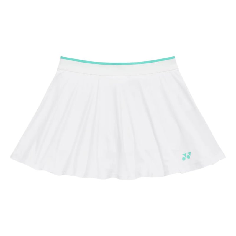 YONEX Women’s Skirt (With Inner Shorts) 26293EX - White - Gem Sports
