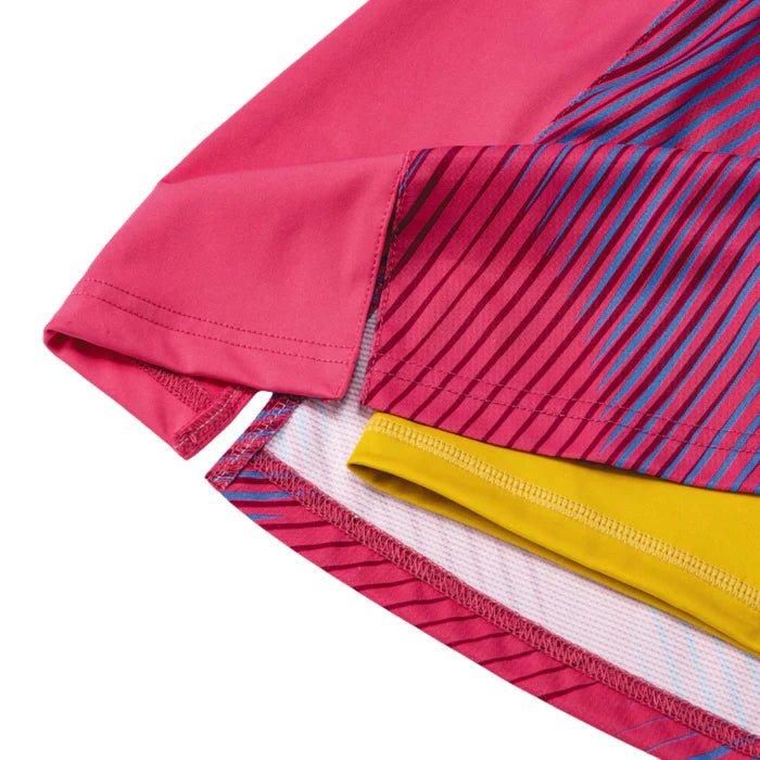 YONEX Women’s Skirt (With Inner Shorts) TEAM CHINA 26195YX - Magenta - Gem Sports