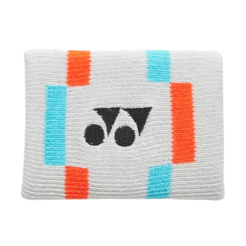 YONEX Wristband (Pack of 1) AC497YX - Silver Grey - Gem Sports